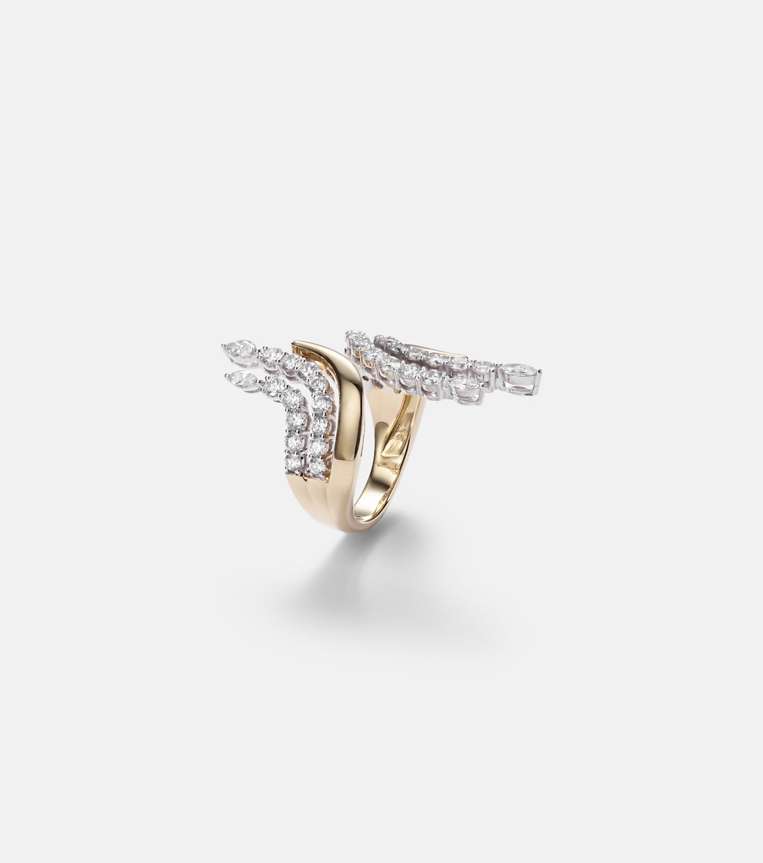 Bague Golden Strada en or 18 ct et diamants | Yeprem