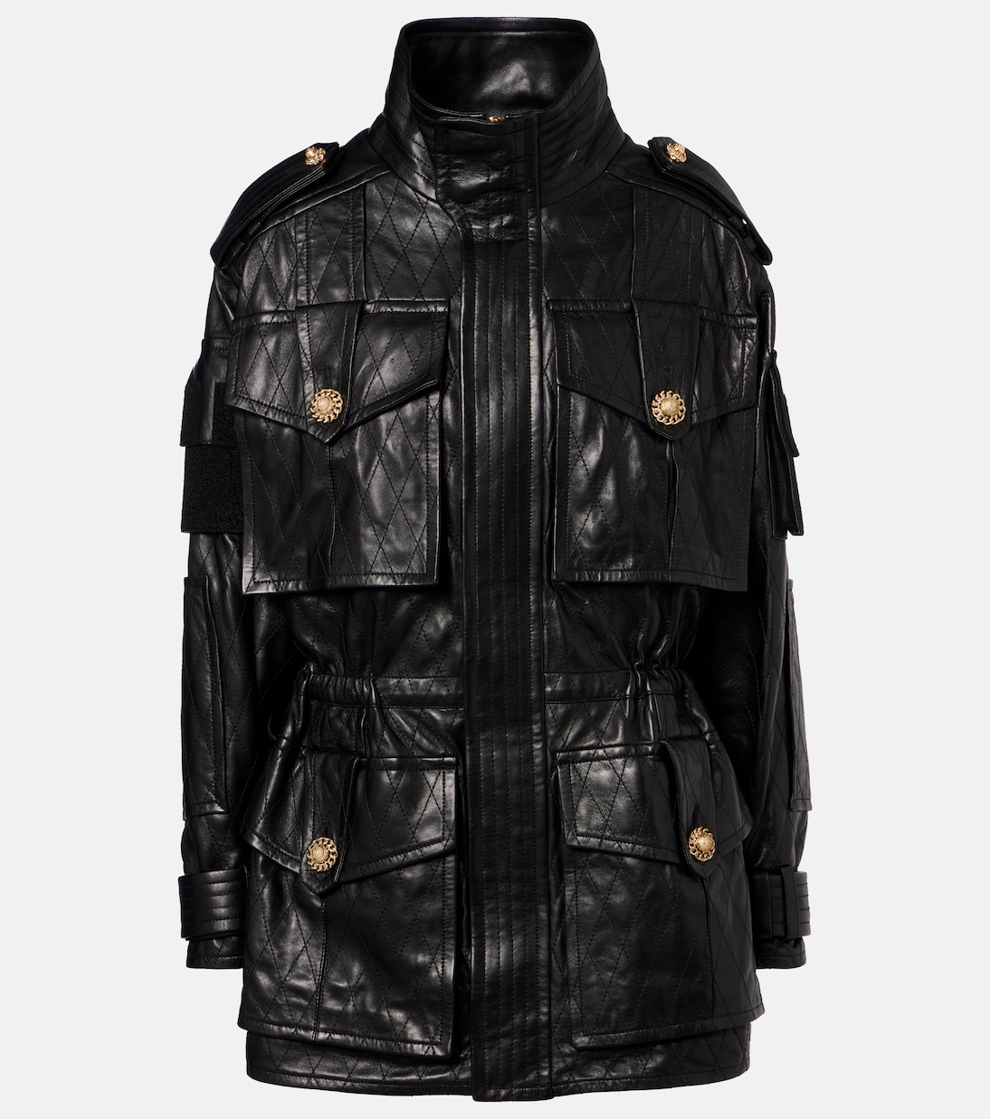 Parka aus Leder | Balmain