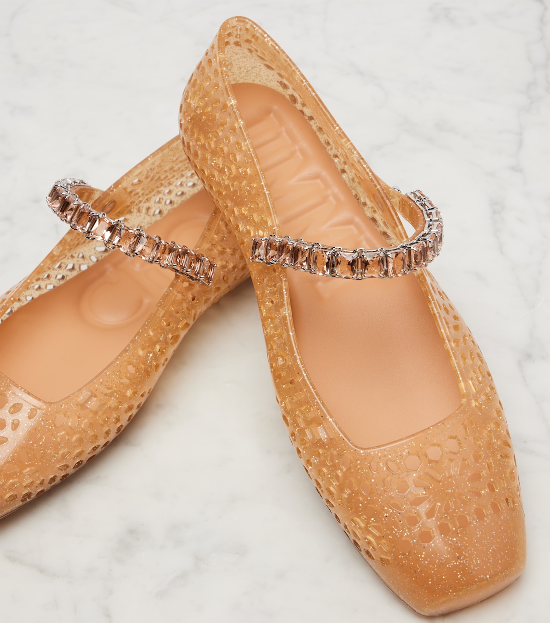 Bailarinas Jelly con cristales | Jimmy Choo