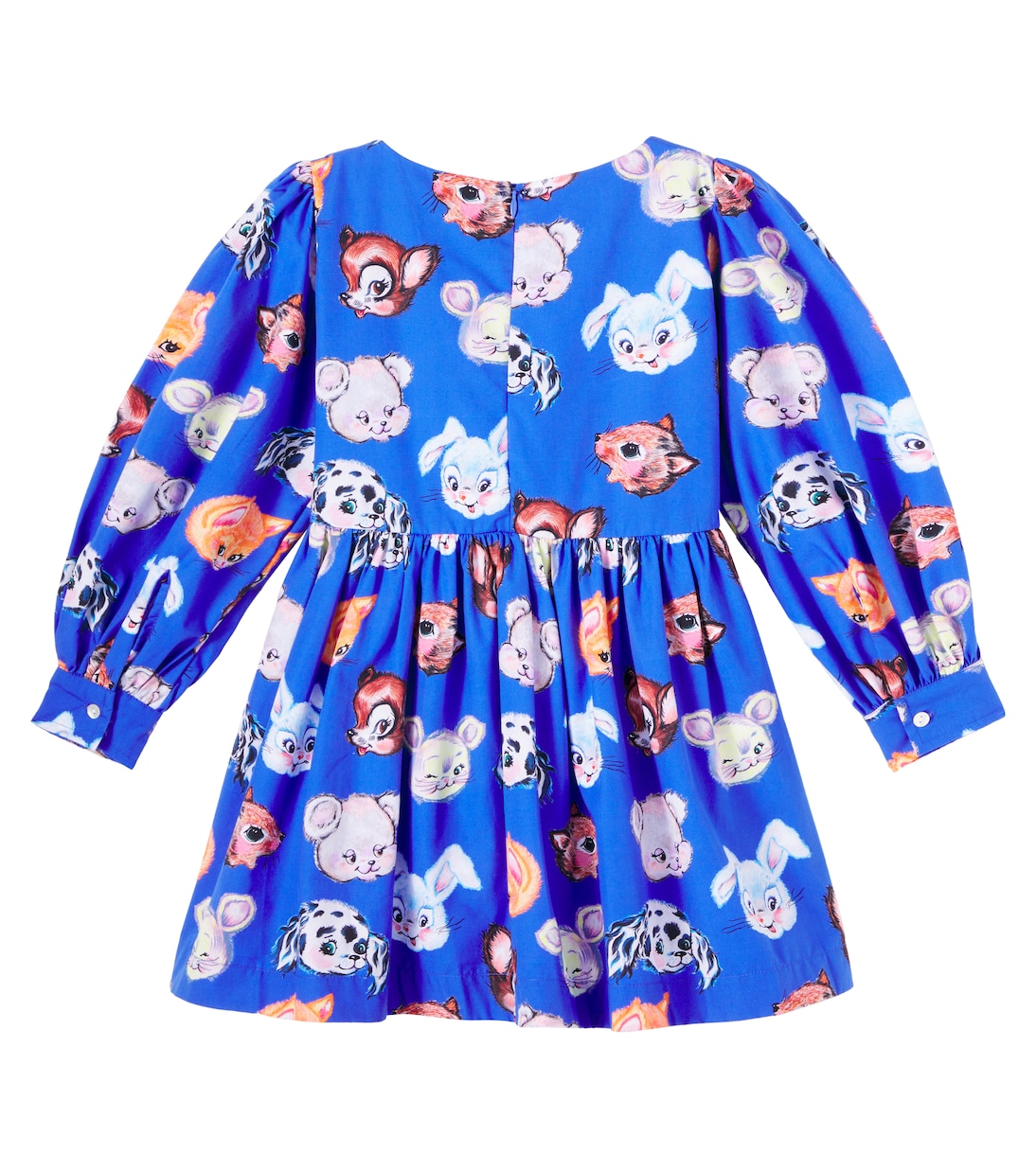 Cleo printed cotton poplin dress | Molo