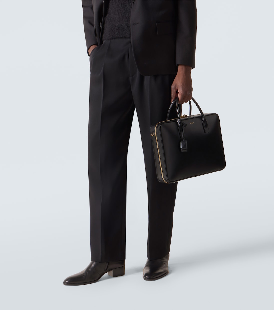 Leather briefcase  | Saint Laurent