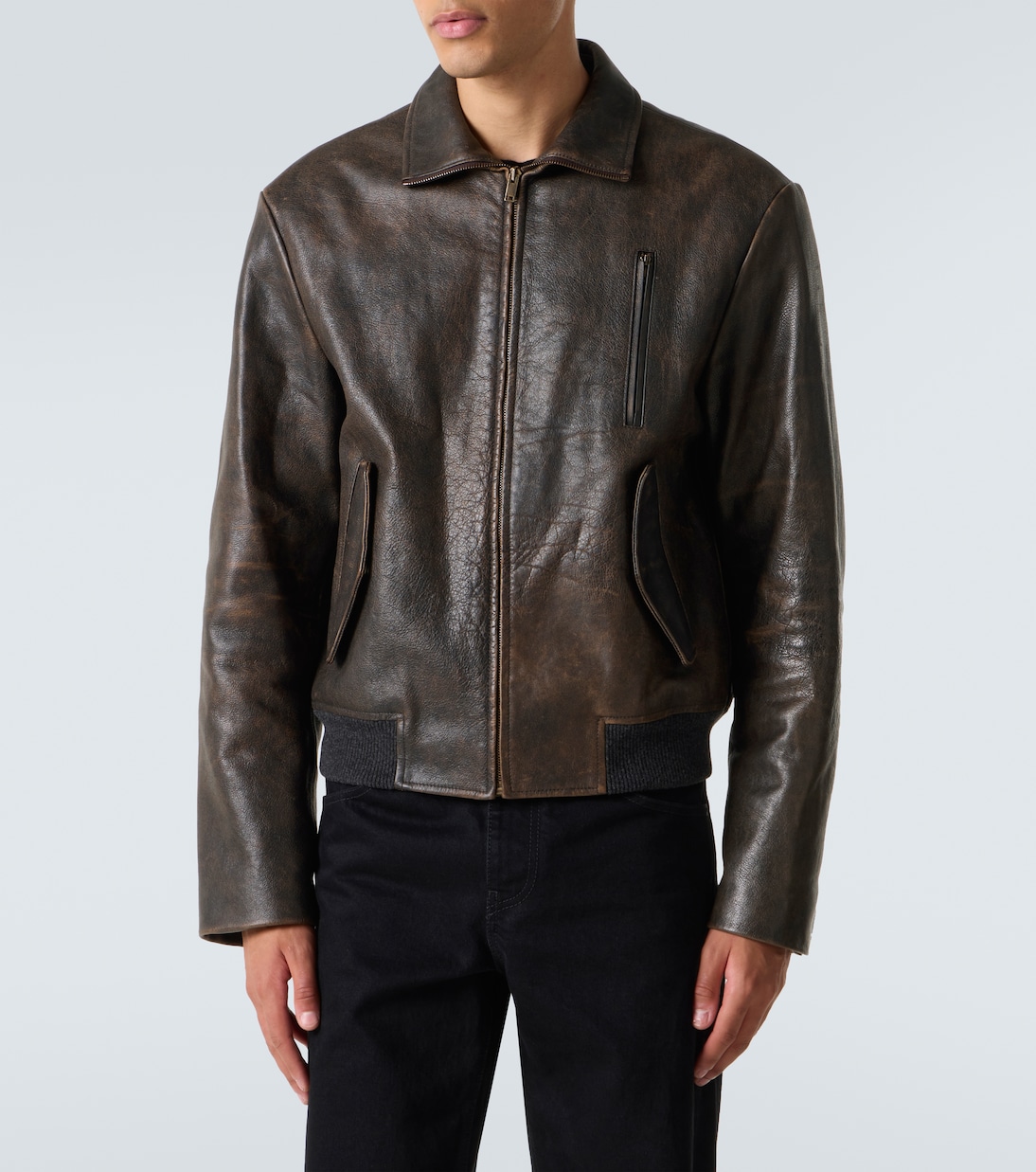 Akia leather jacket | The Row