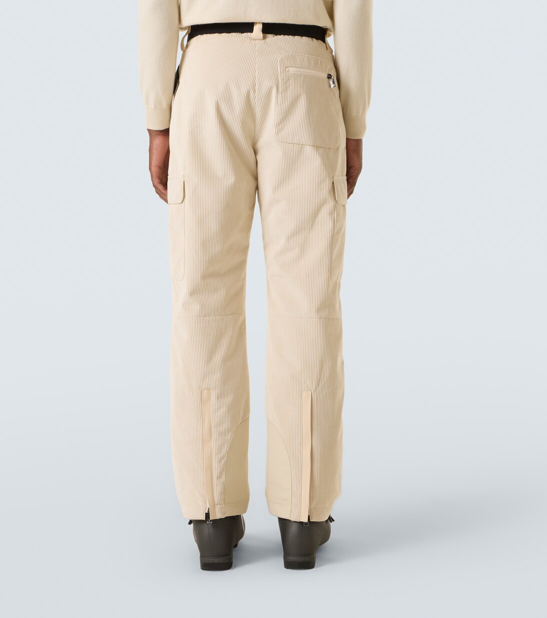 Corbin belted ribbed-knit ski pants | Bogner