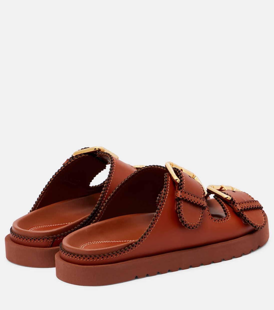 Goldie leather sandals | Zimmermann