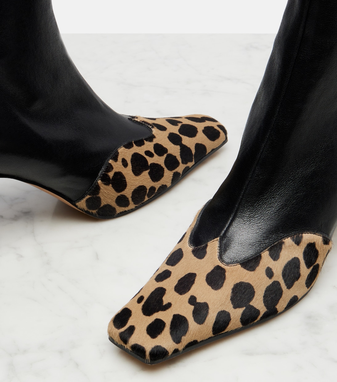 Nevada 85 leather ankle boots | Khaite