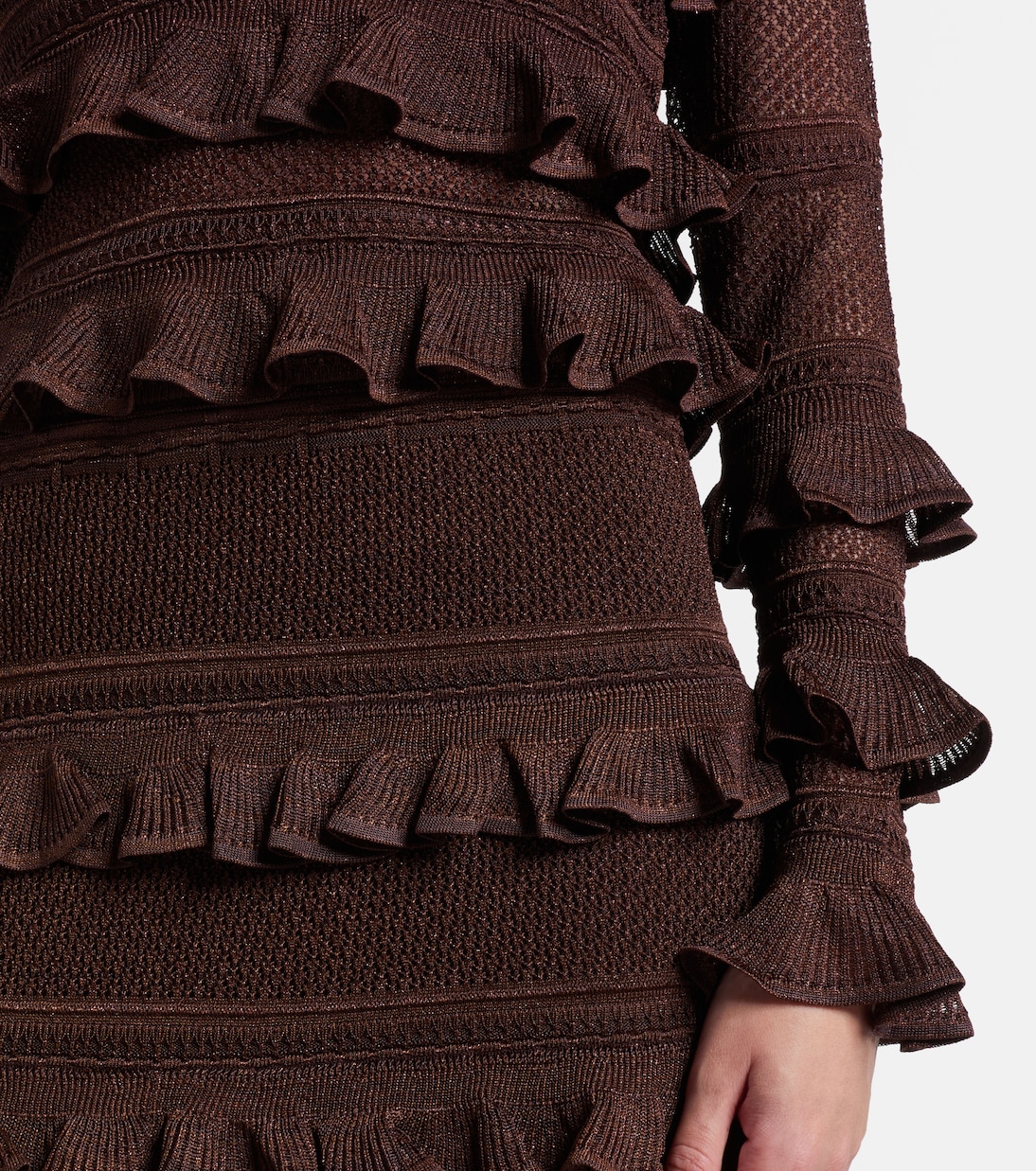 Hypnotic ruffled top | Zimmermann