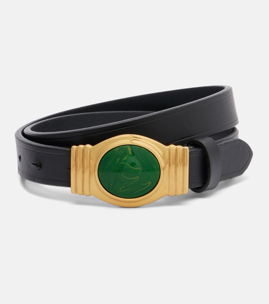 Embellished leather belt | Etro