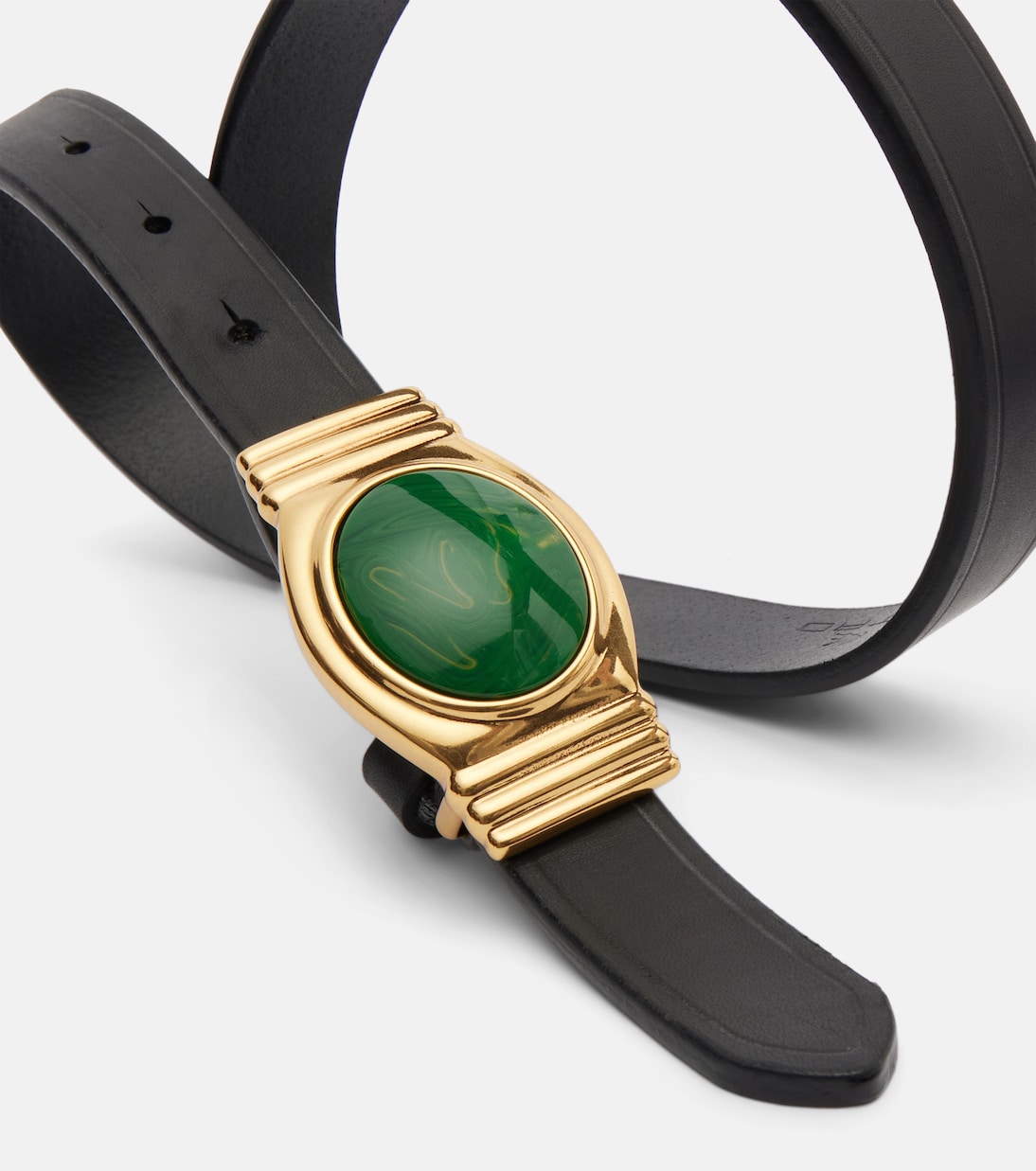 Embellished leather belt | Etro