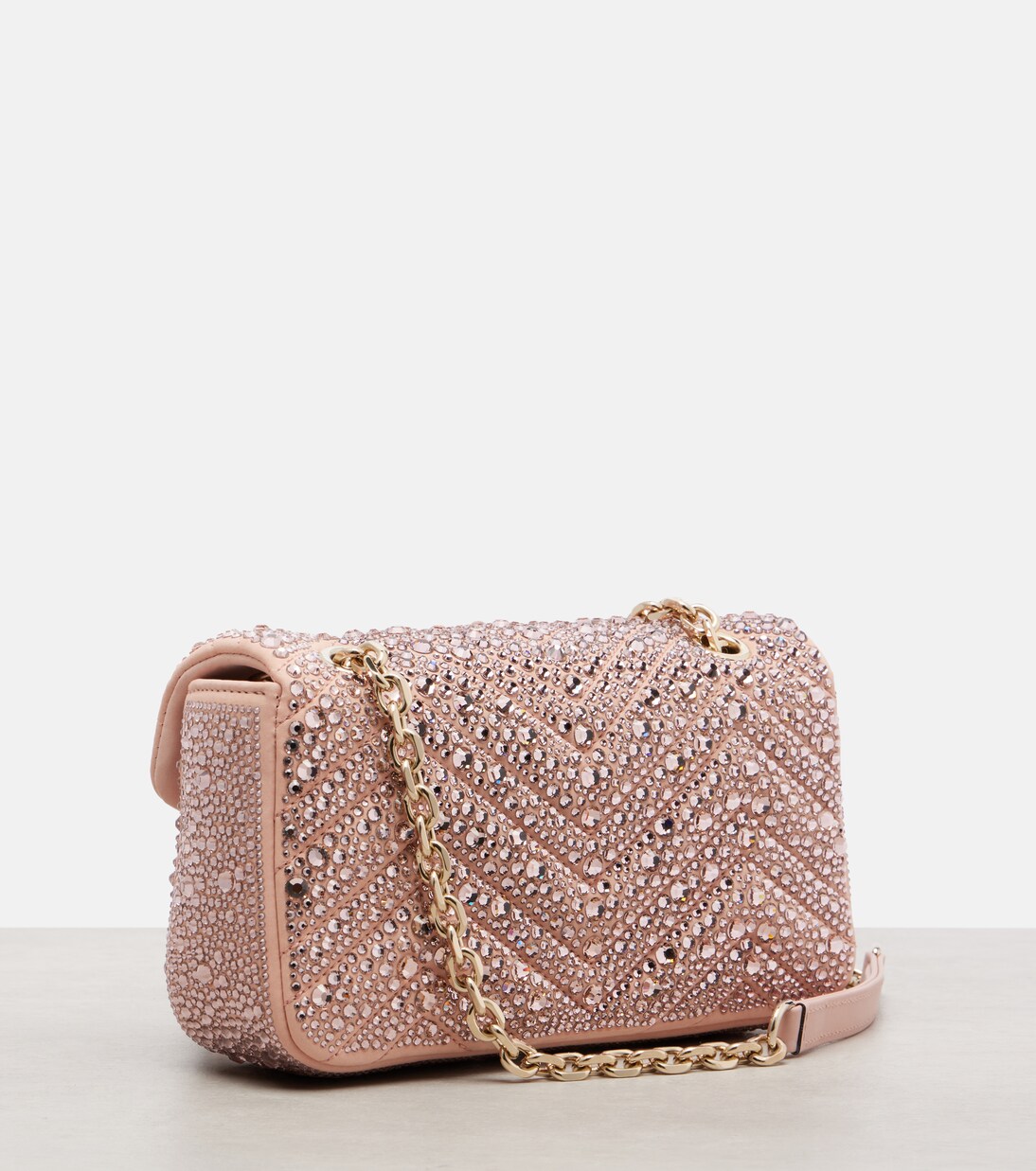 GG Marmont Small leather shoulder bag | Gucci