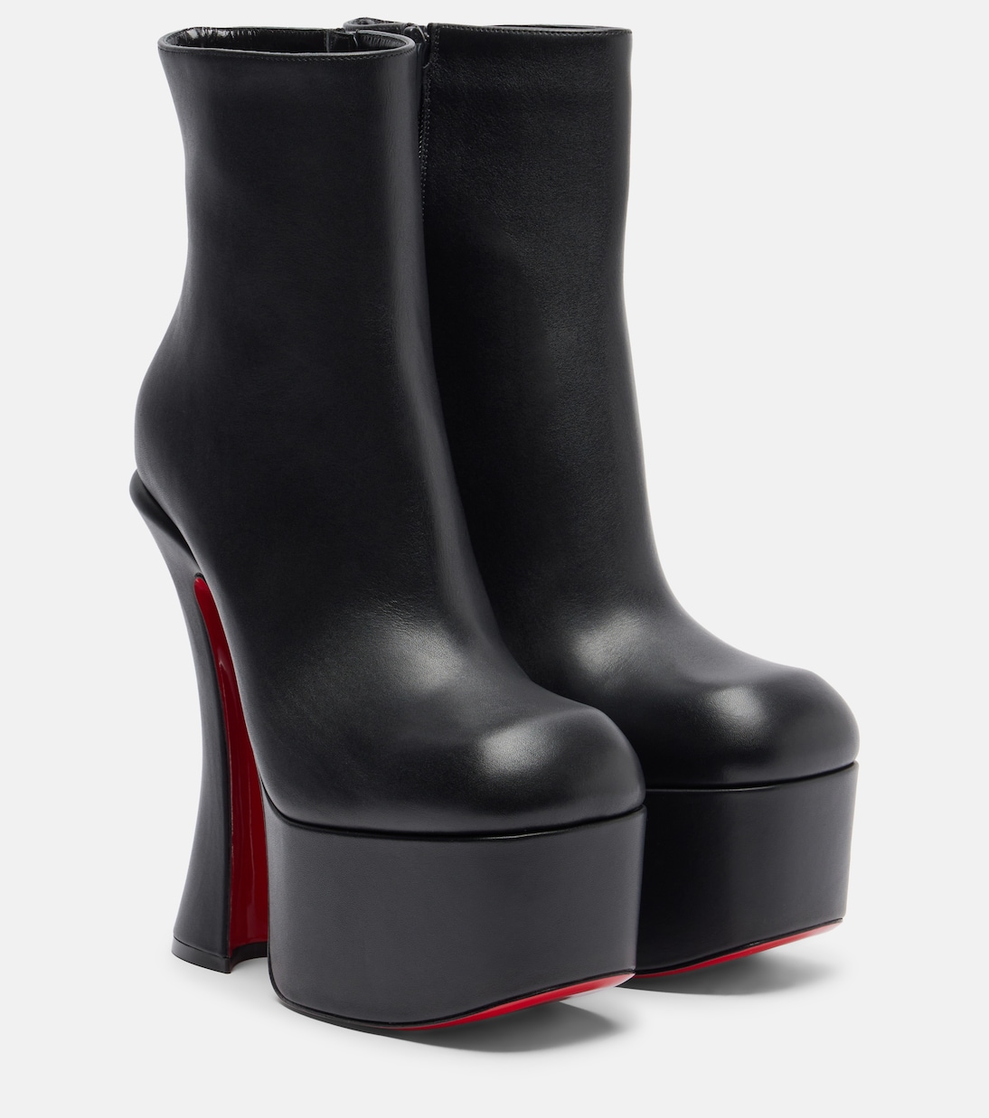 Aquabootie 160 leather platform ankle boots | Christian Louboutin