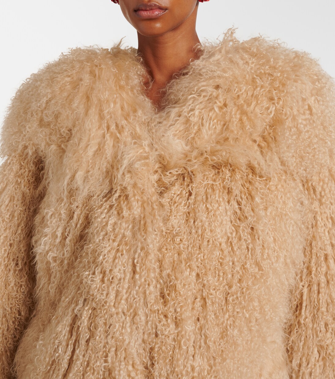 Shearling jacket | Magda Butrym
