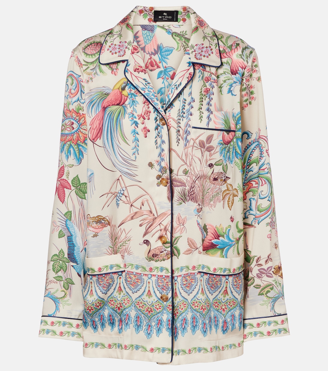 Printed bowling shirt | Etro