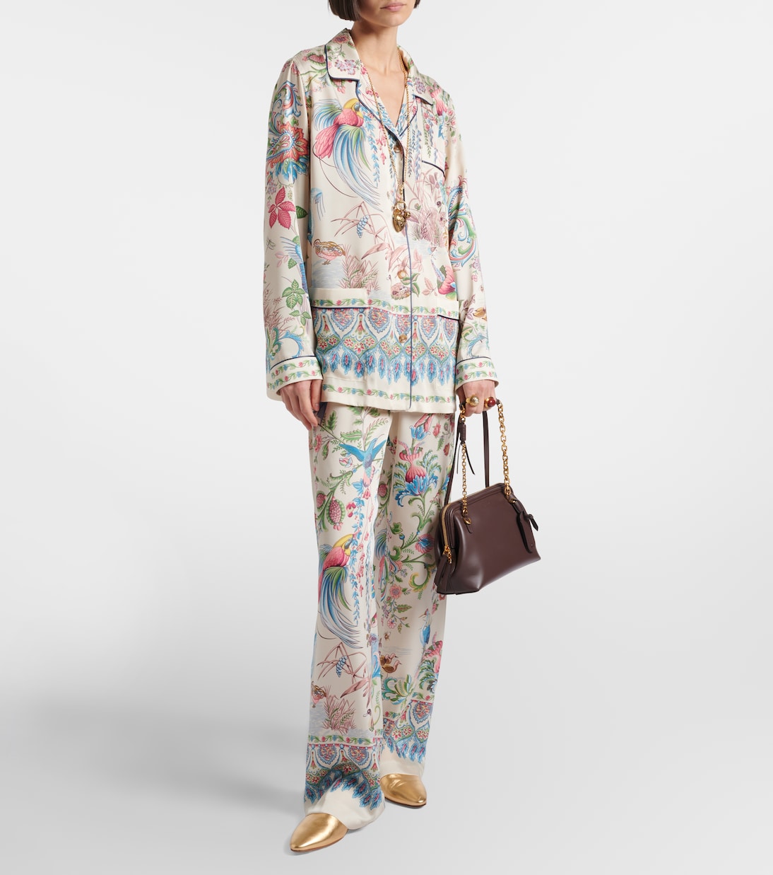 Printed bowling shirt | Etro
