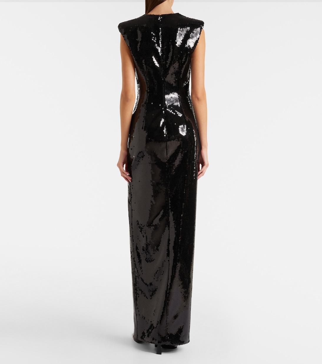 Chain-detail sequined gown | Balmain