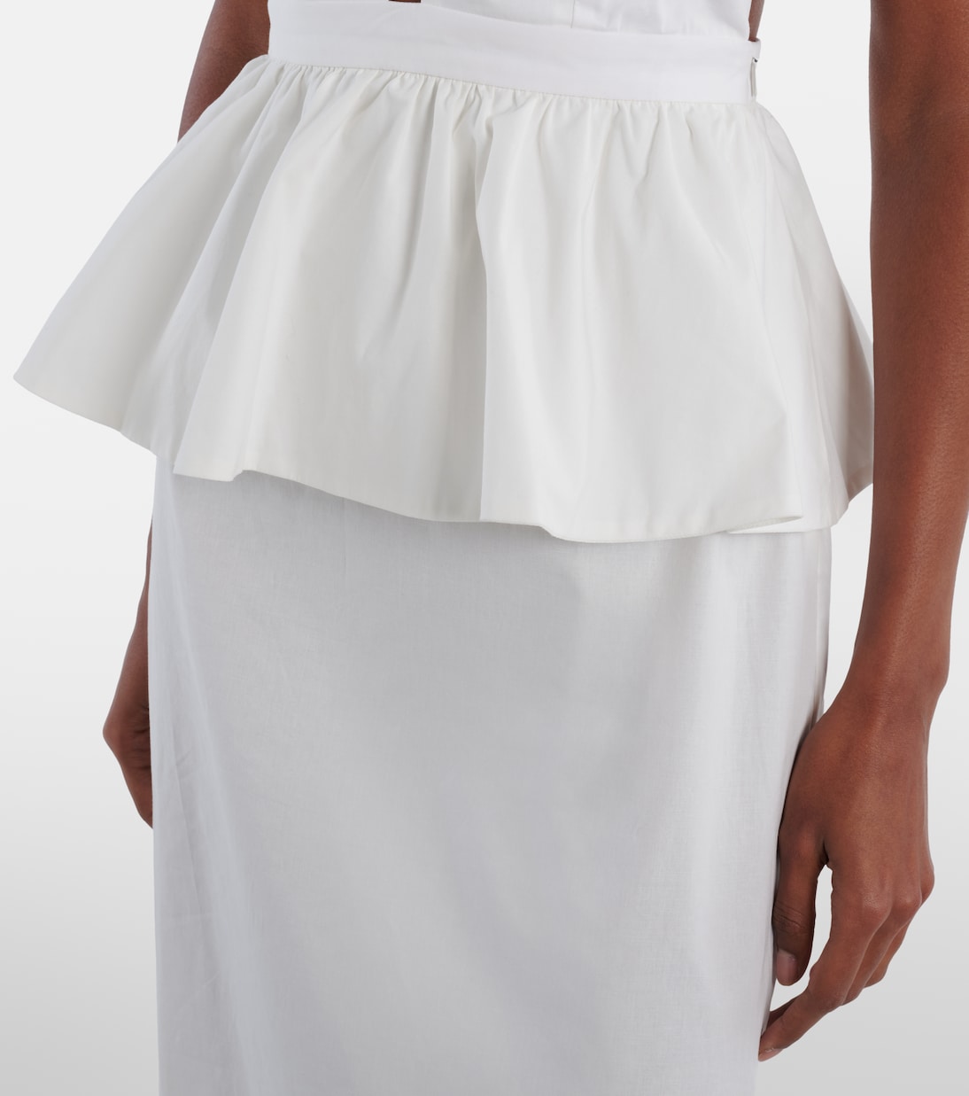 Maxikleid aus Baumwolle | Adriana Degreas