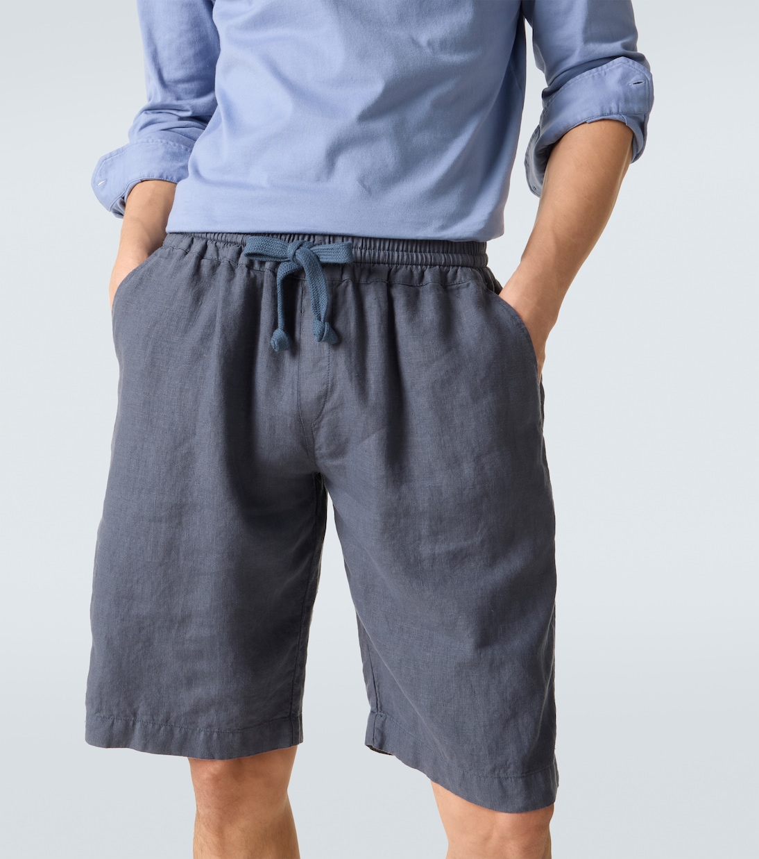 Vico linen Bermuda shorts | Fedeli
