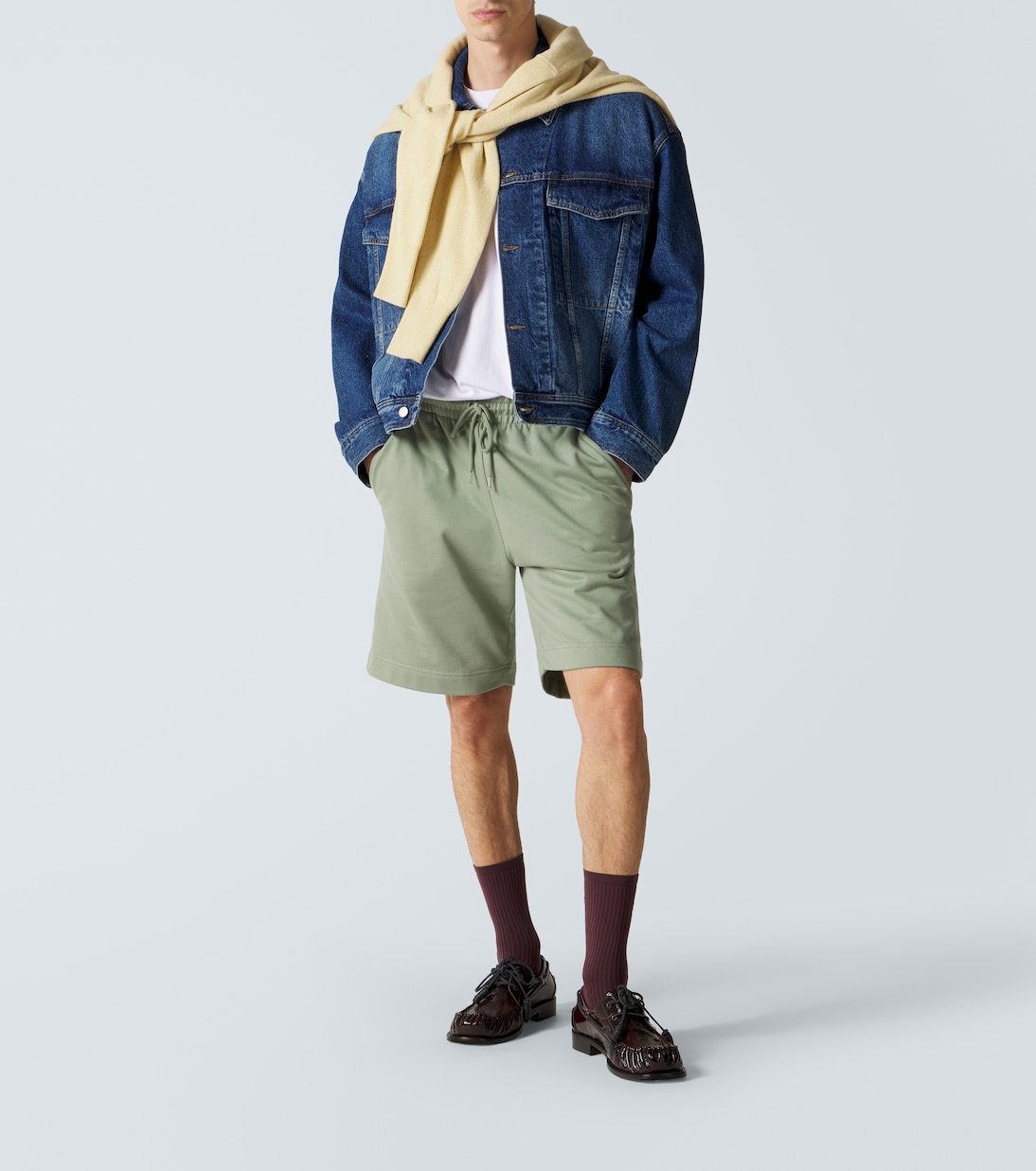 Shorts aus Baumwoll-Jersey | Dries Van Noten
