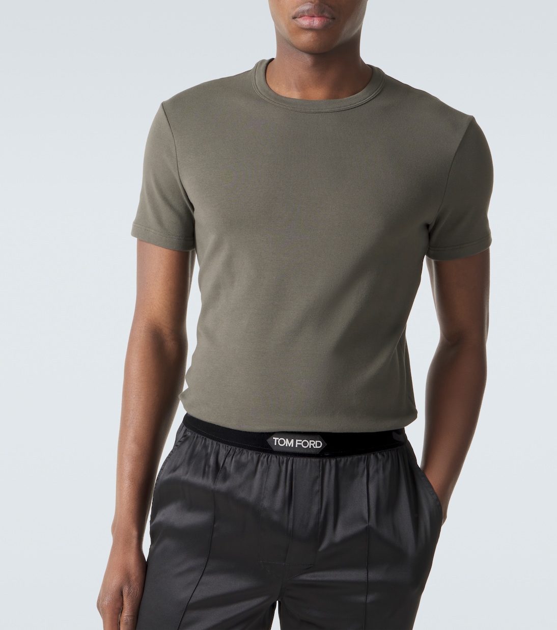 T-shirt en coton mélangé | Tom Ford