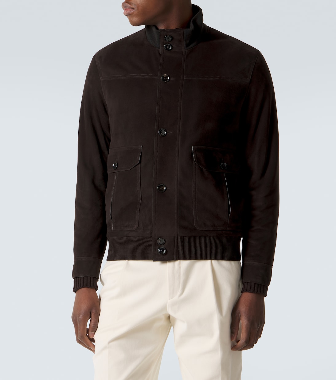Veste bomber en daim | Brioni