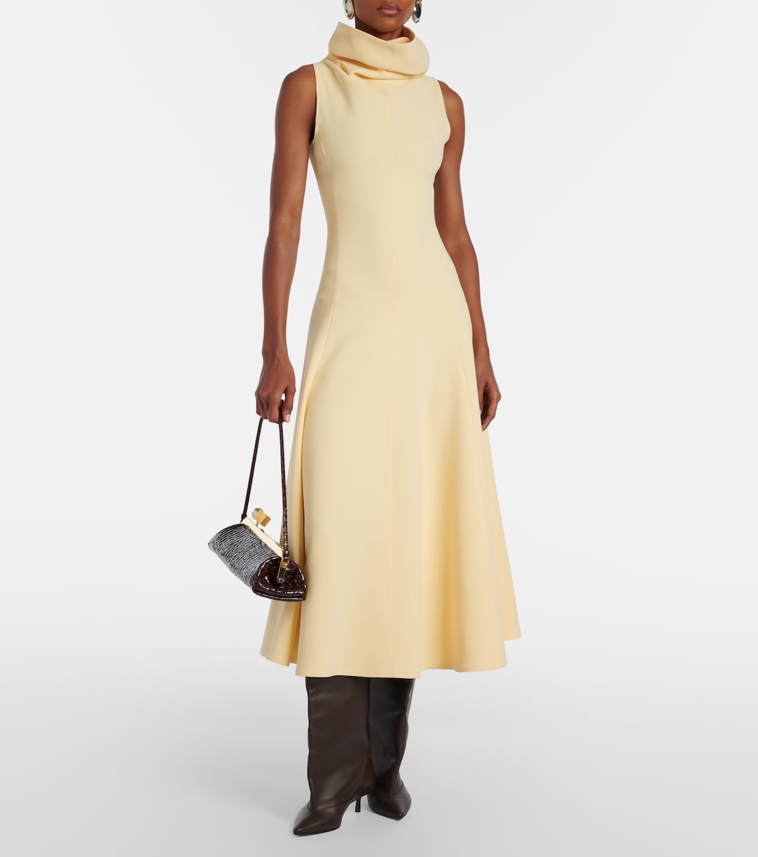 Salon croc-effect leather shoulder bag | Jacquemus