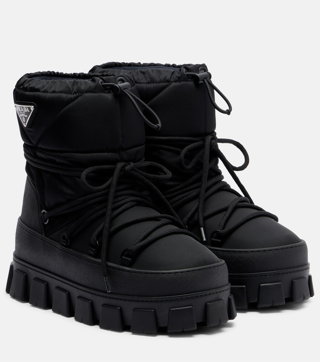 Schneestiefel aus Re-Nylon | Prada