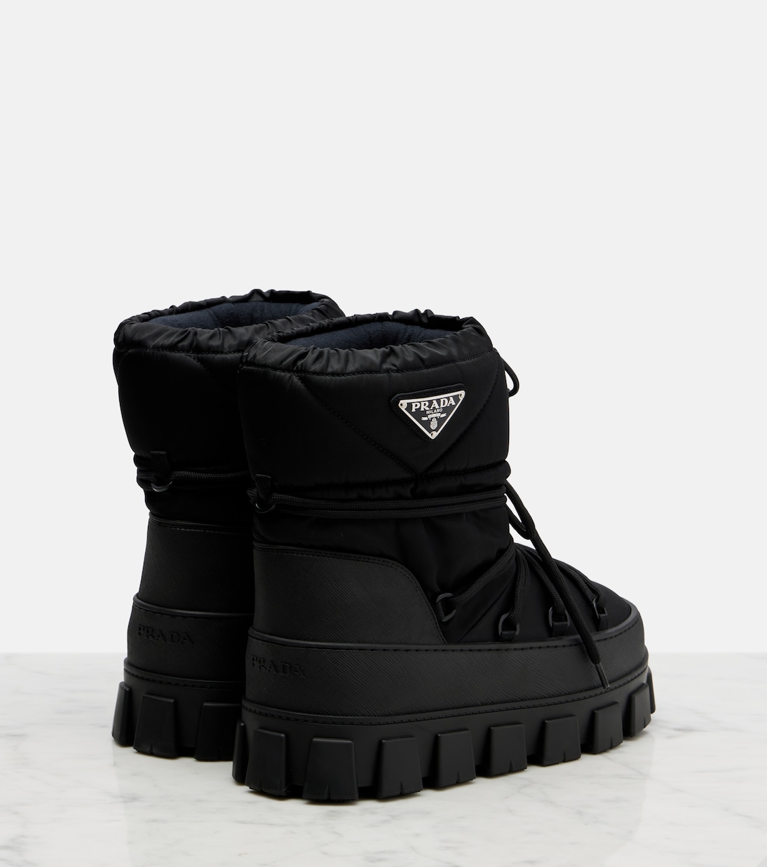 Schneestiefel aus Re-Nylon | Prada