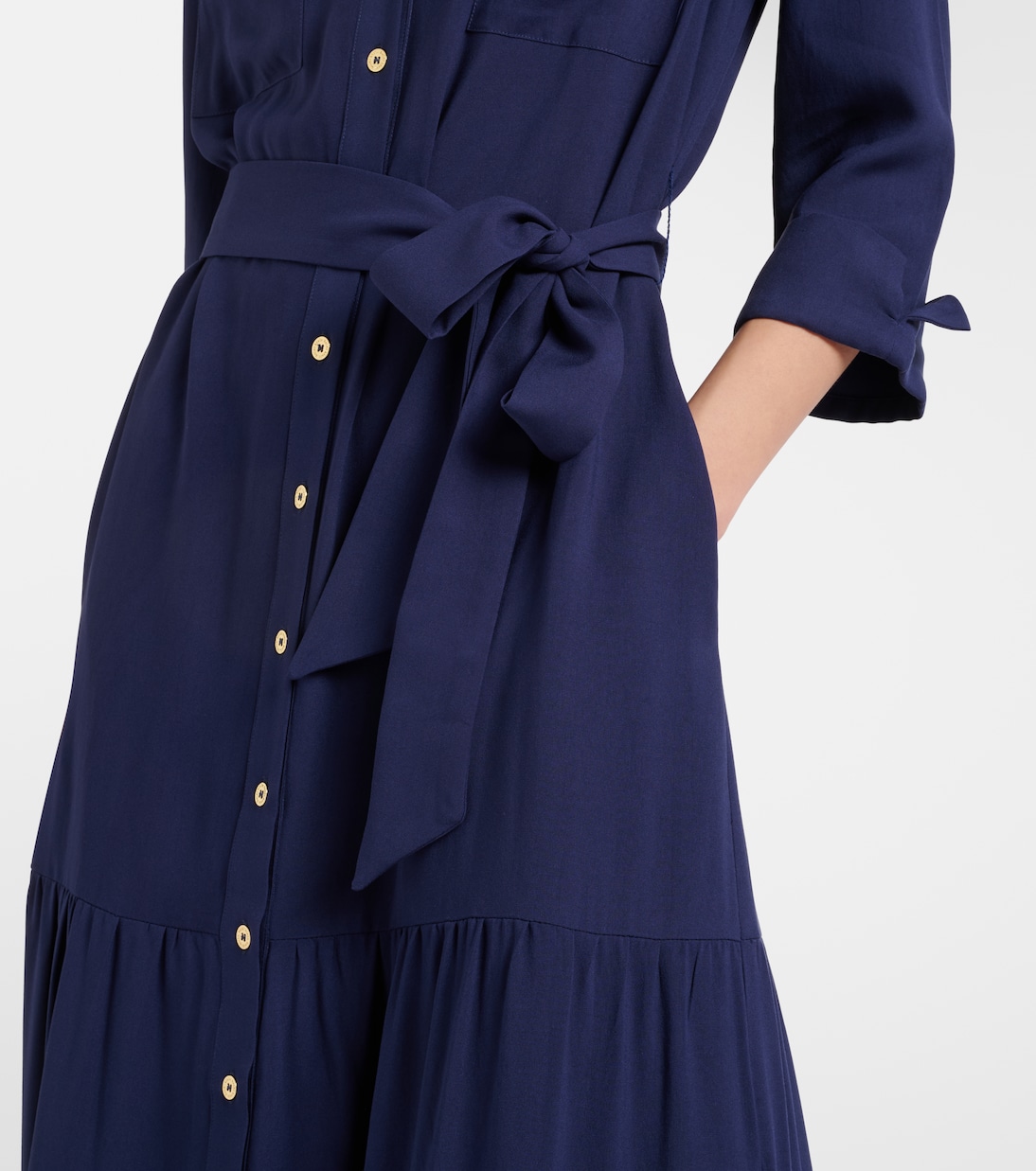 Tiered shirt dress | Heidi Klein