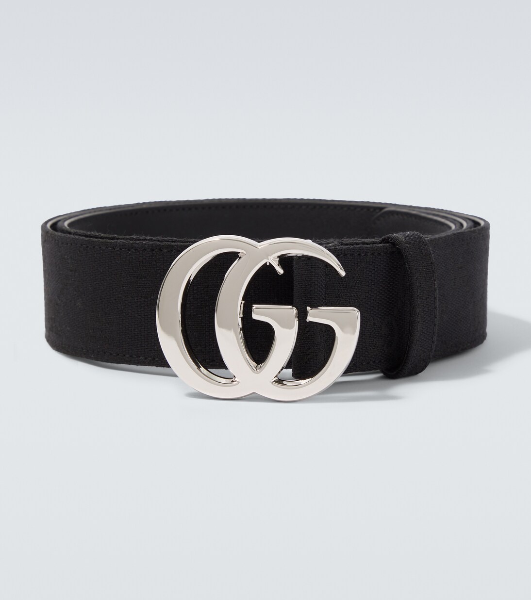 Flat Marmont GG Canvas belt | Gucci