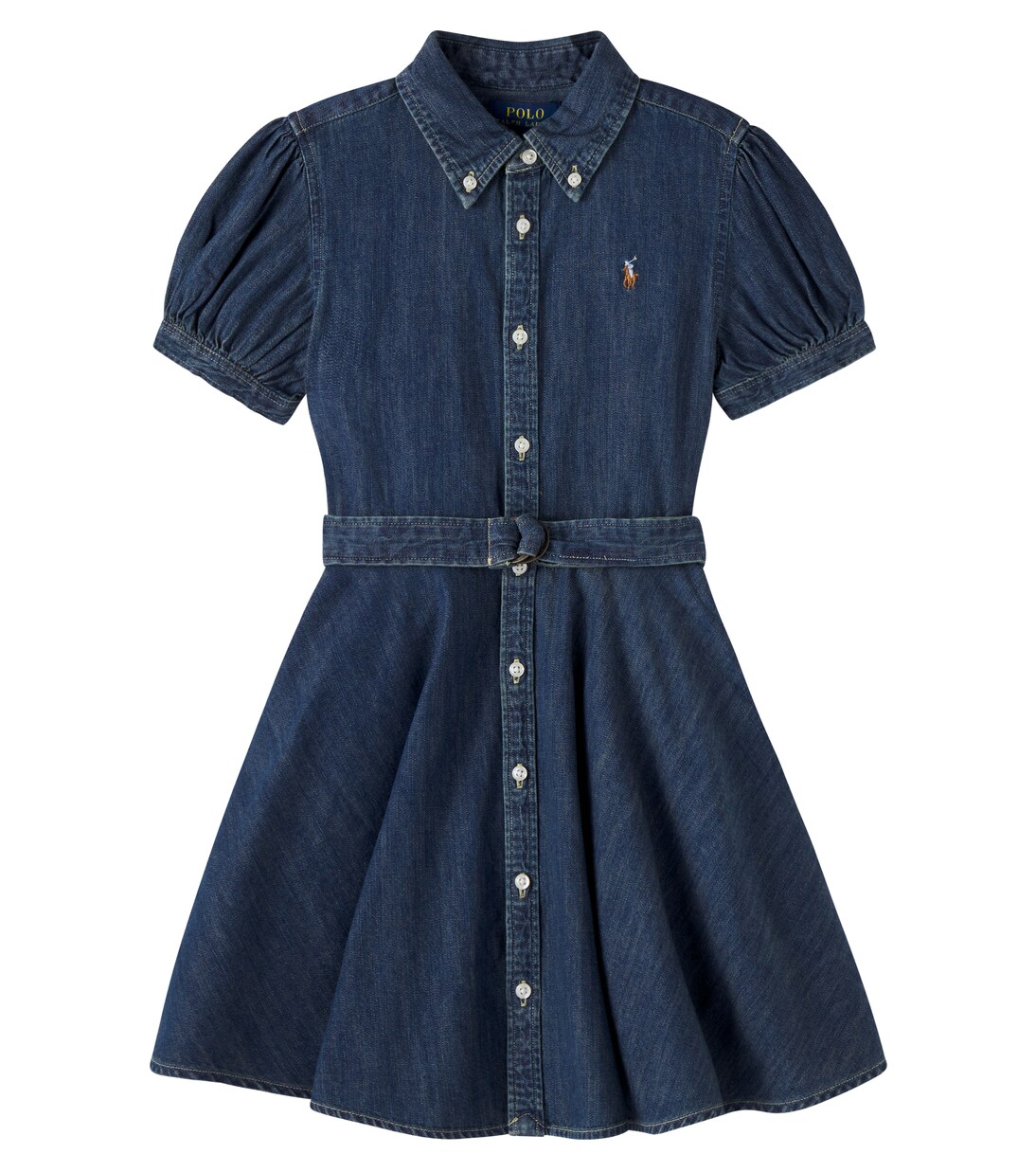Robe chemise en jean à ceinture | Polo Ralph Lauren Kids