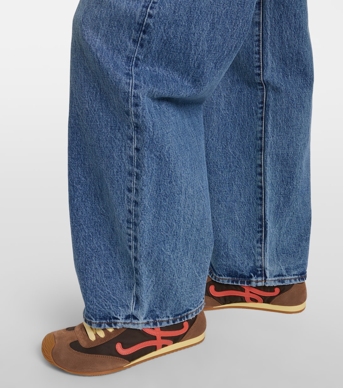 Bow barrel-leg jeans | Frame