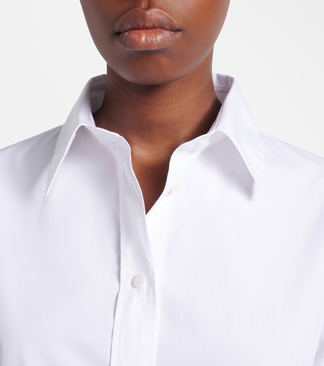 Cotton poplin shirt dress | Balenciaga