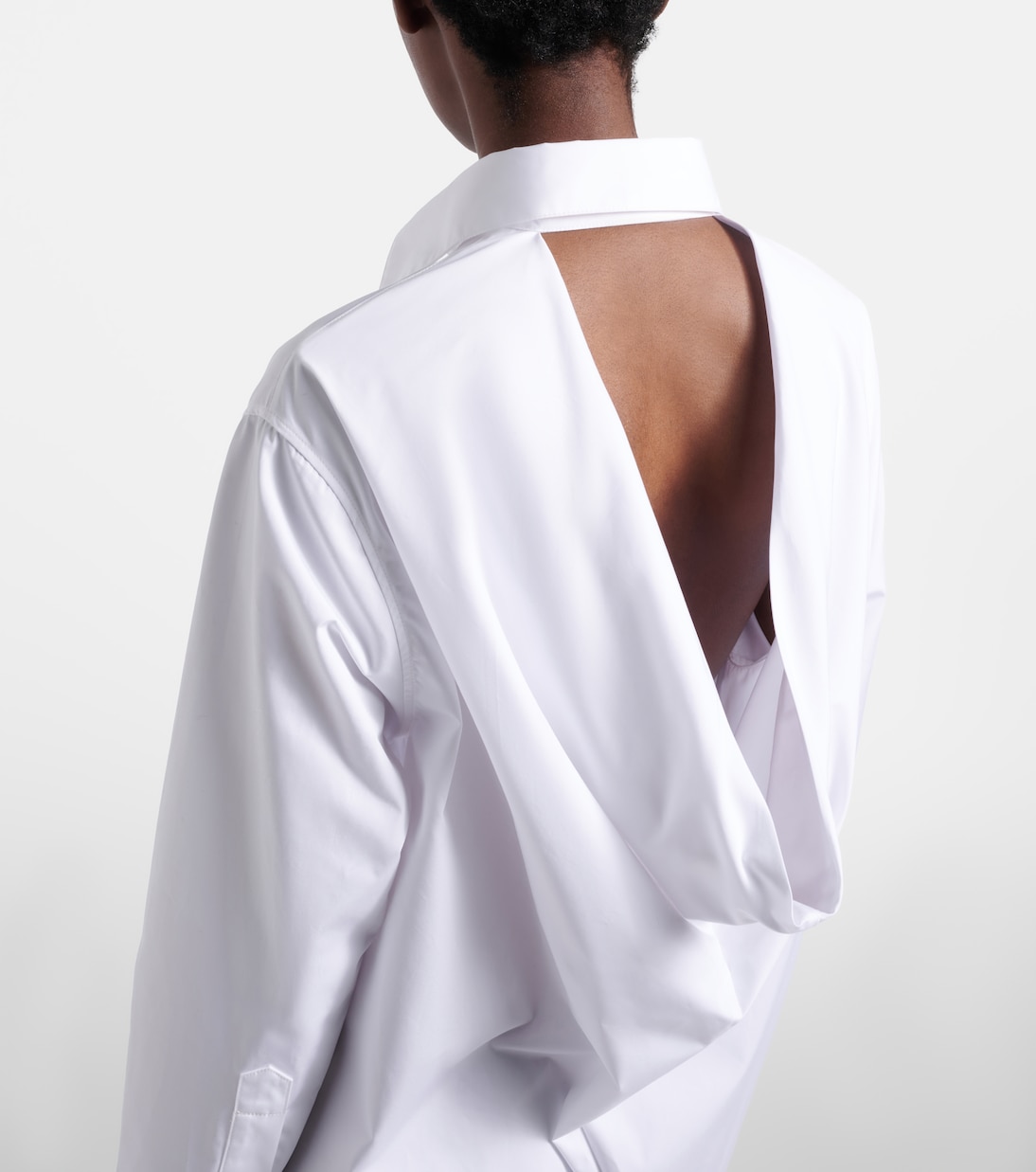 Cotton poplin shirt dress | Balenciaga