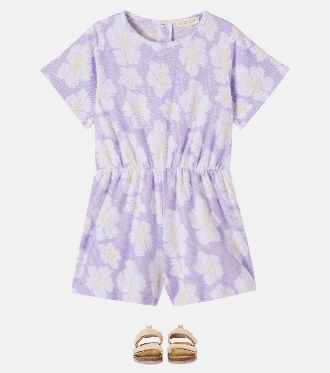 Playsuit Chiarane aus einem Baumwollgemisch | Louise Misha