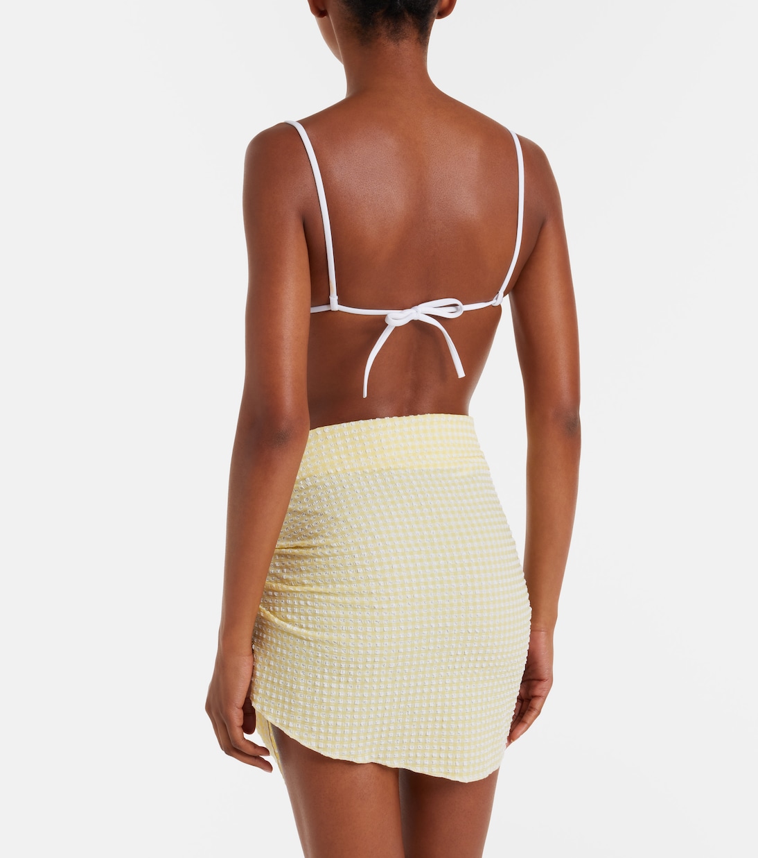 Draped beach cover-up | Montce