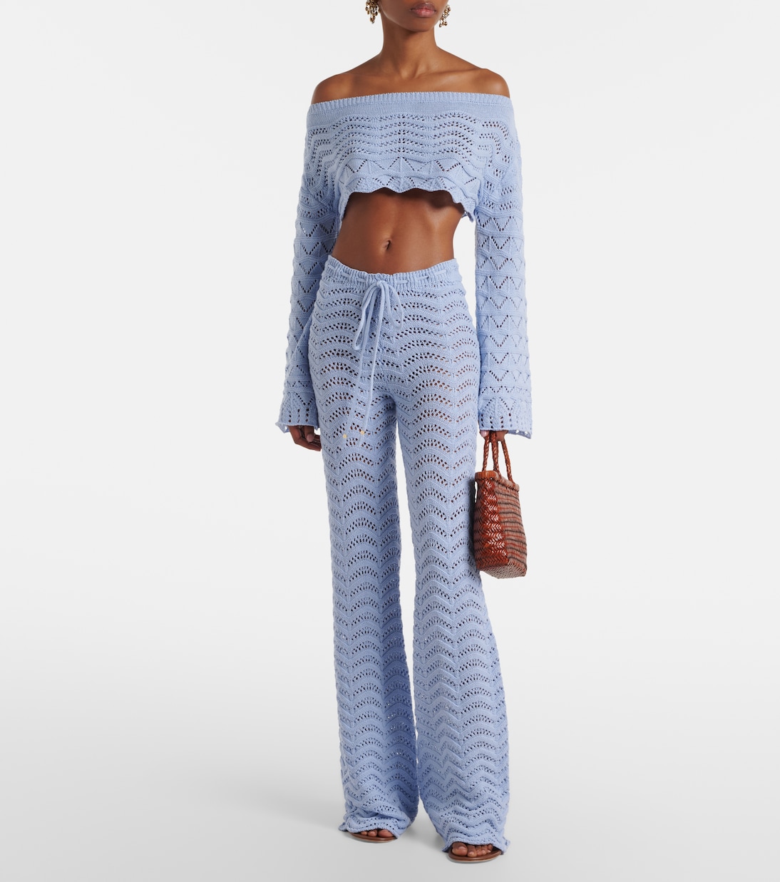 Schlaghose Kim aus einem Baumwollgemisch | Bananhot