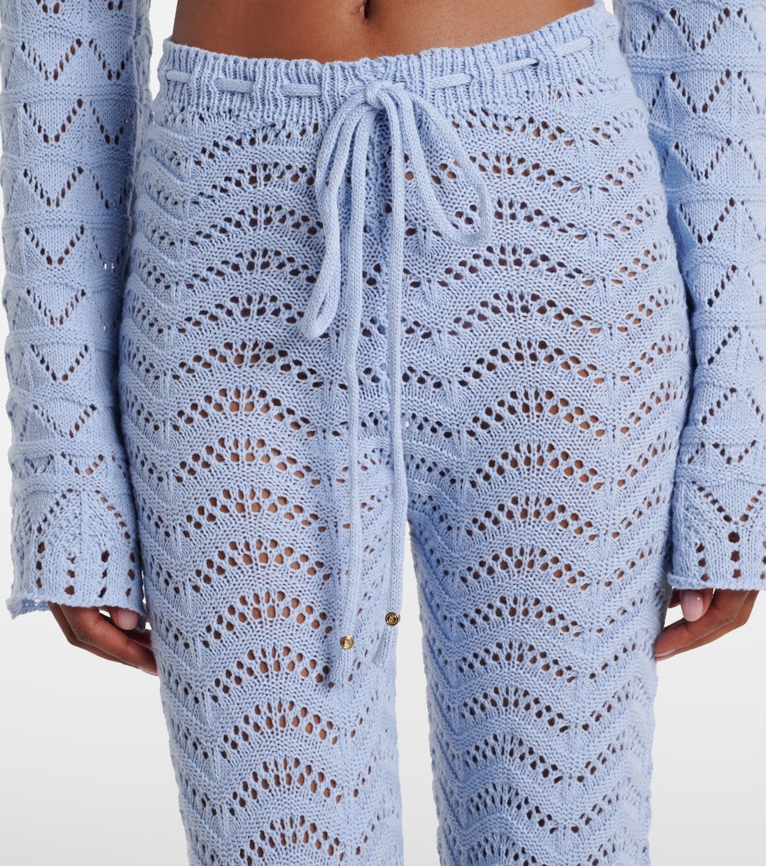 Schlaghose Kim aus einem Baumwollgemisch | Bananhot