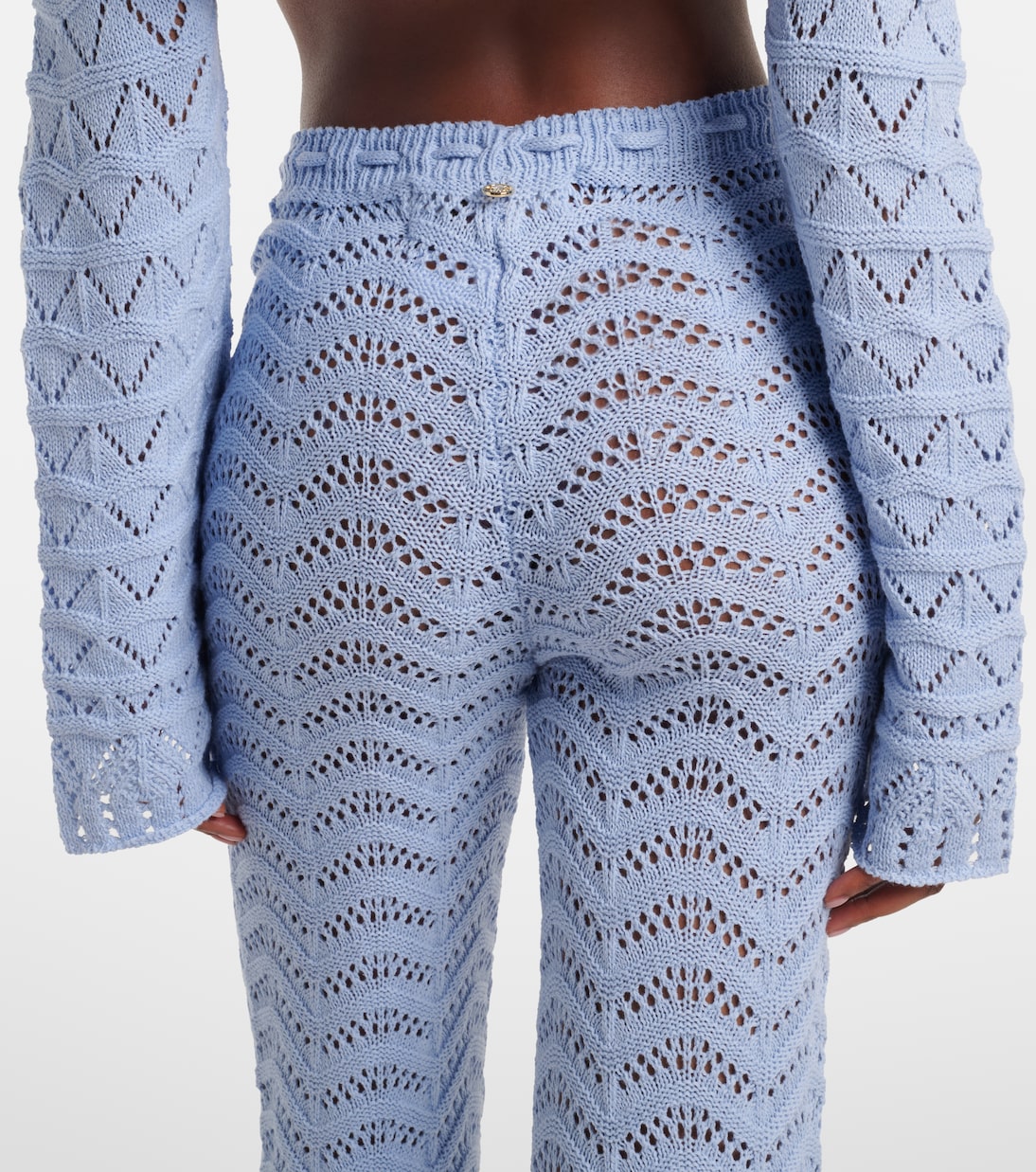 Schlaghose Kim aus einem Baumwollgemisch | Bananhot