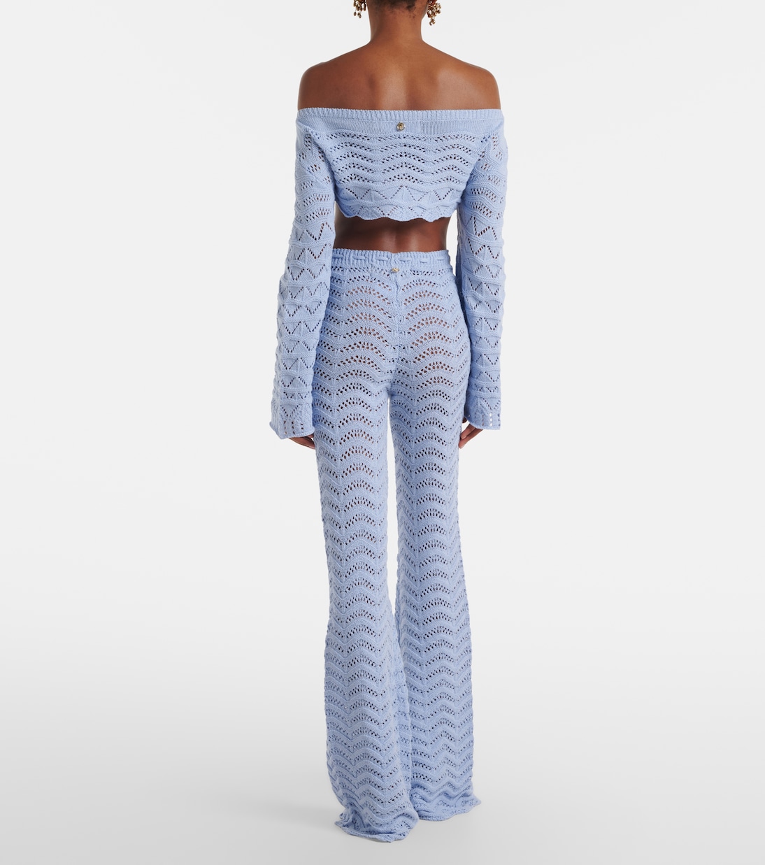 Schlaghose Kim aus einem Baumwollgemisch | Bananhot