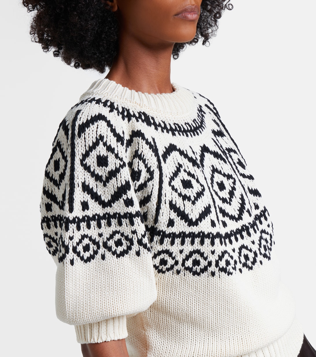 Howard jacquard cotton-blend sweater | Altuzarra