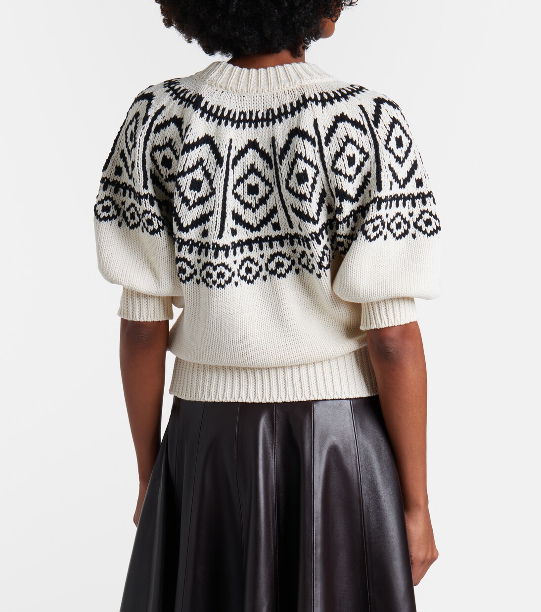 Howard jacquard cotton-blend sweater | Altuzarra