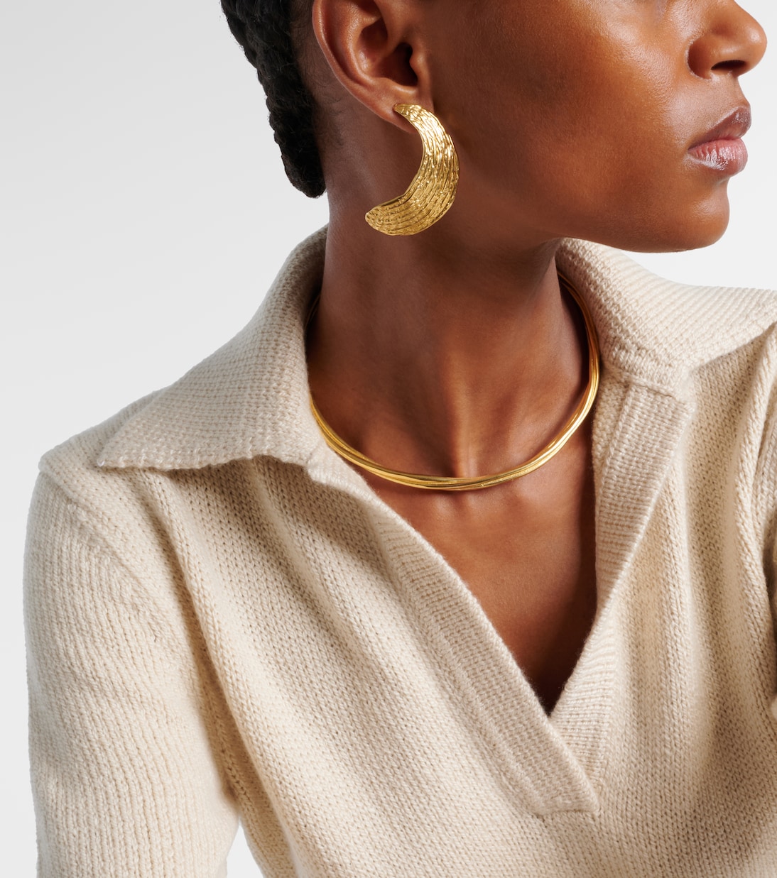 Choker Lydia, 24kt vergoldet | Ysso