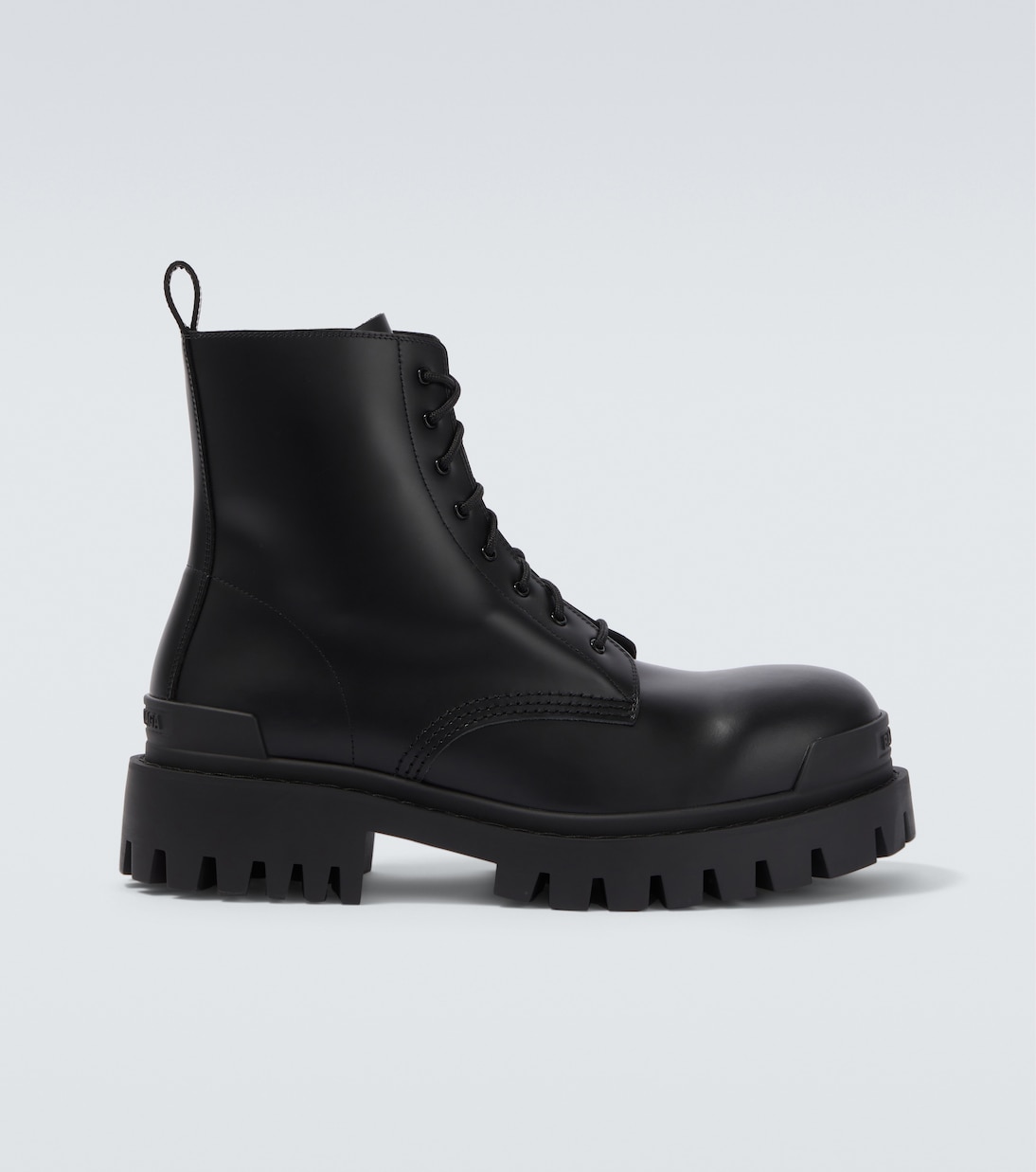 Botas Combat Strike de piel | Balenciaga