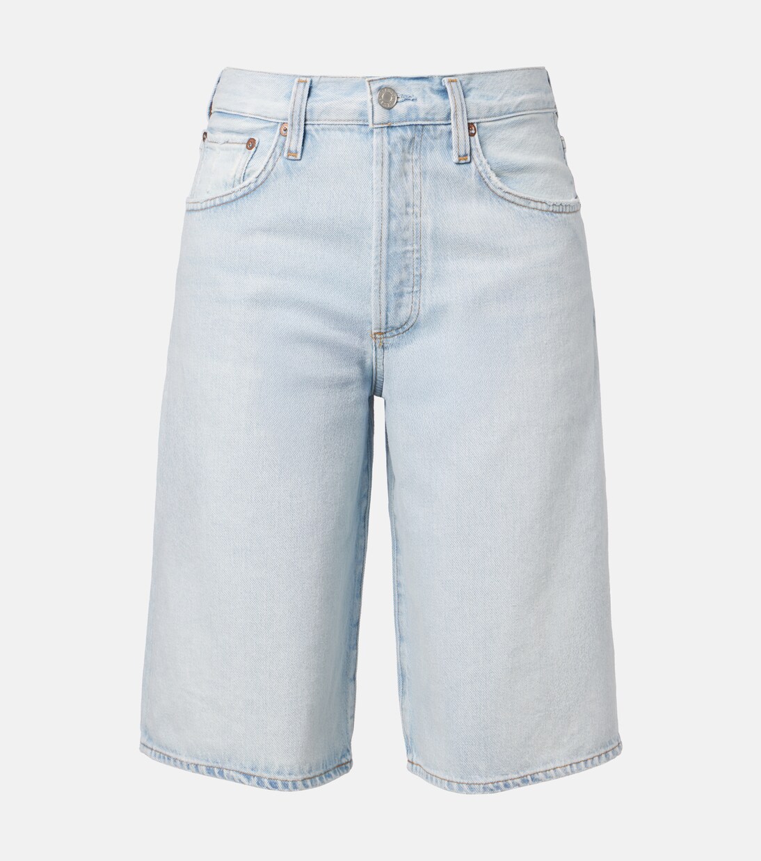 Ramona denim Bermuda shorts | Agolde