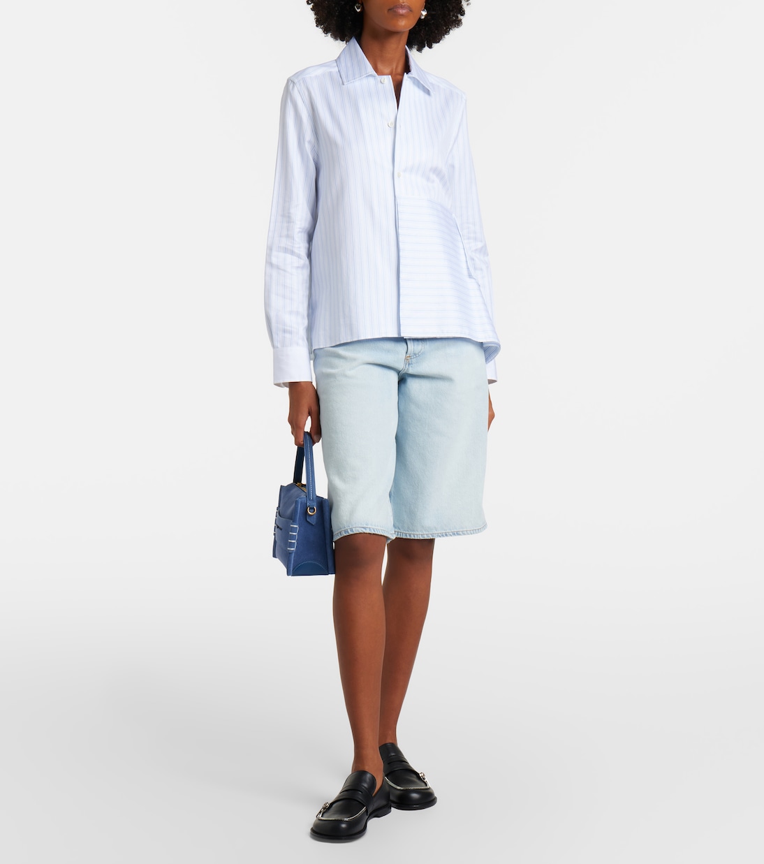 Ramona denim Bermuda shorts | Agolde