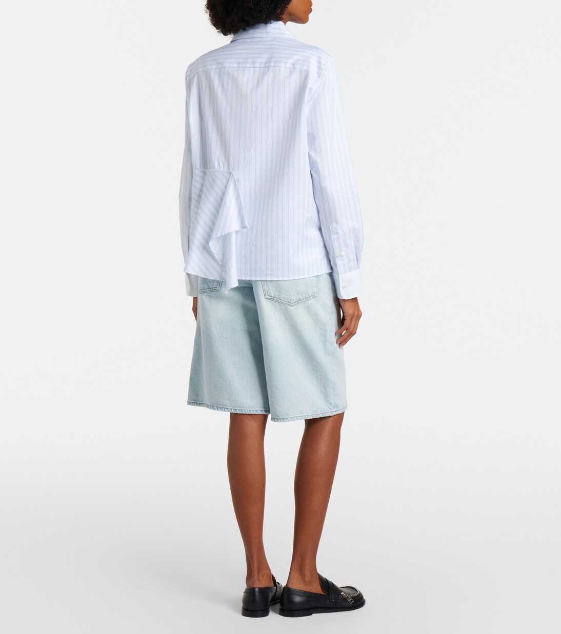 Ramona denim Bermuda shorts | Agolde