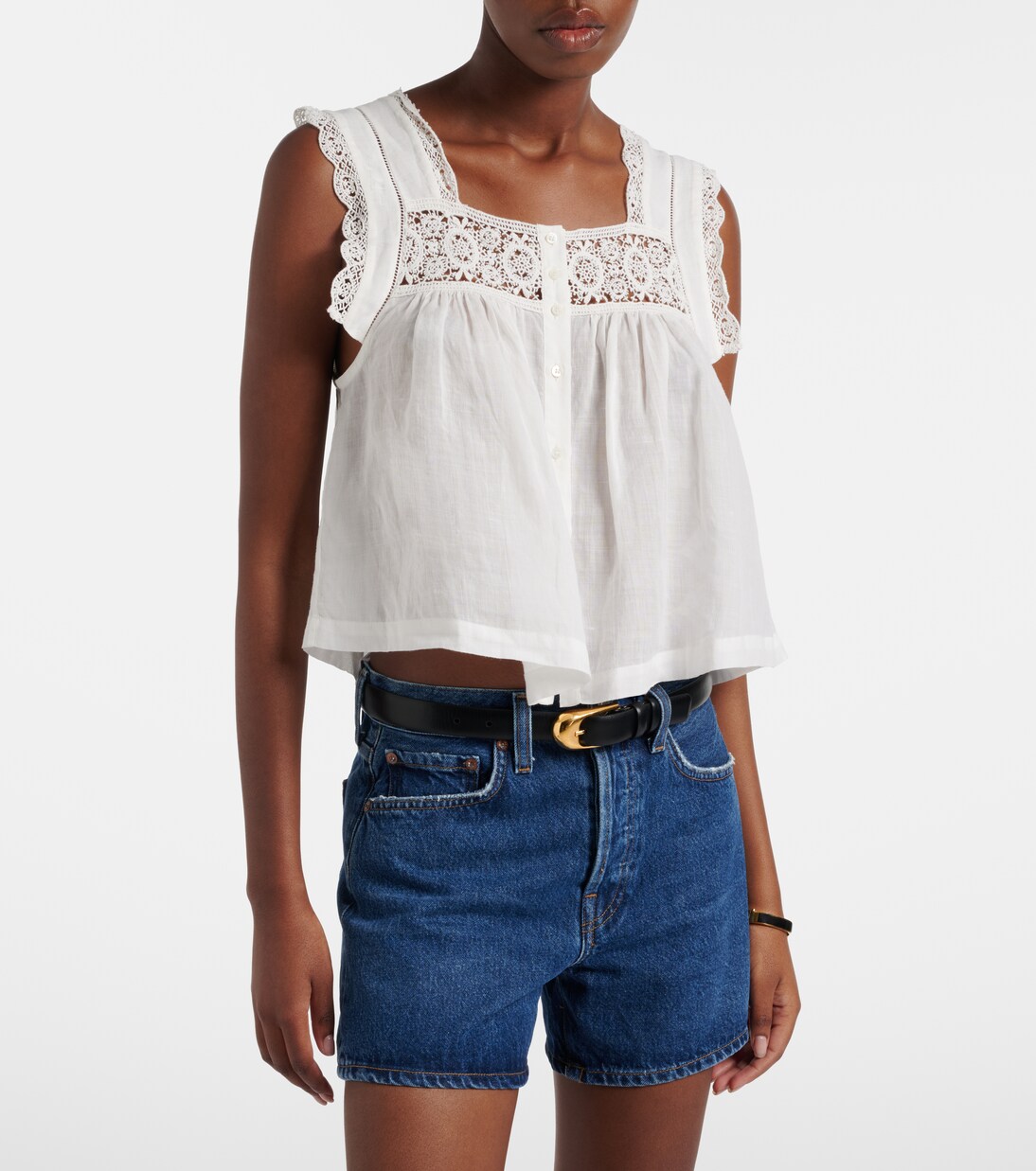 Mia lace-trimmed top | Citizens of Humanity