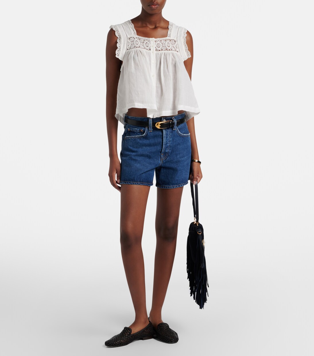 Mia lace-trimmed top | Citizens of Humanity