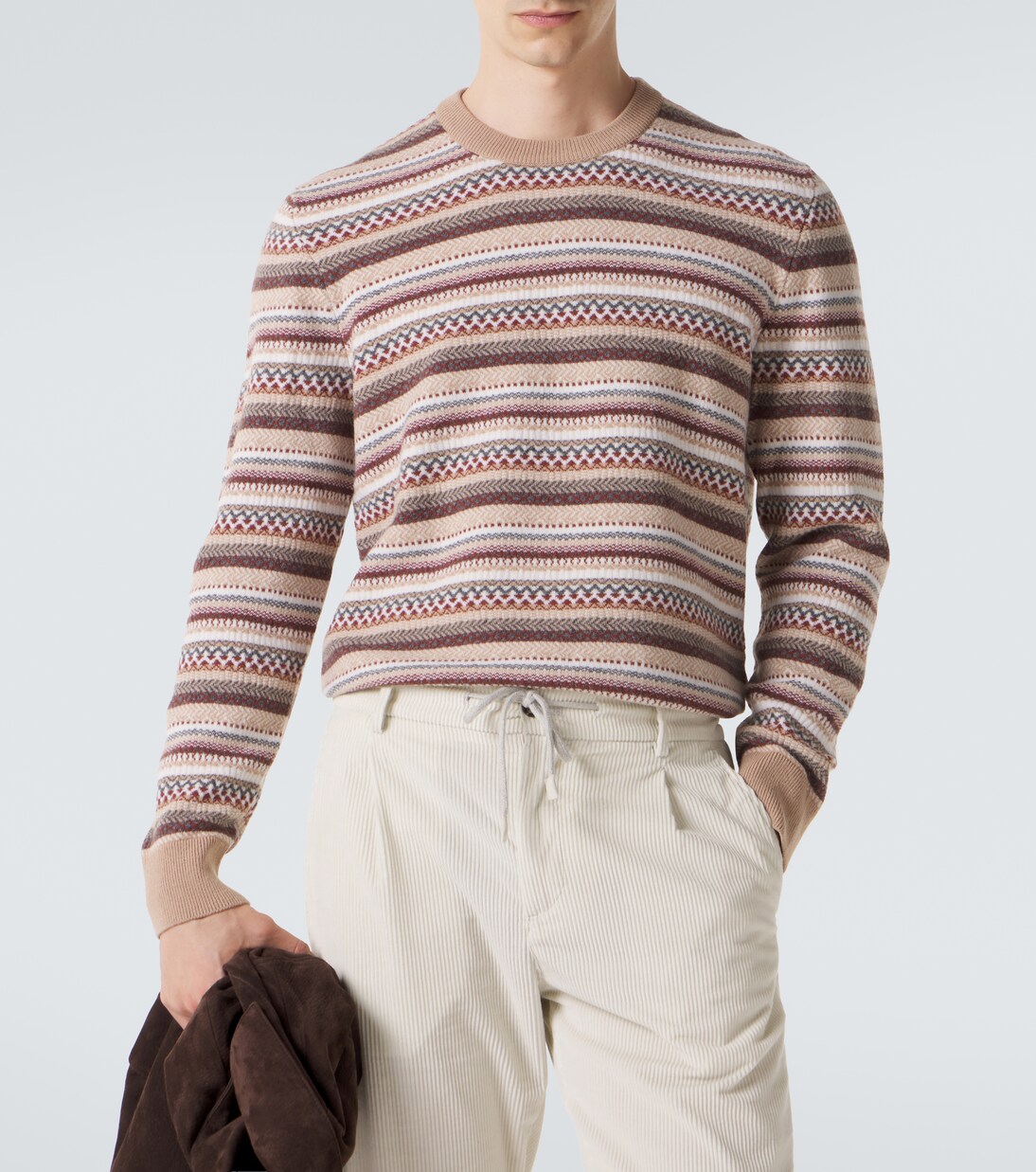 Jacquard wool sweater | Eleventy