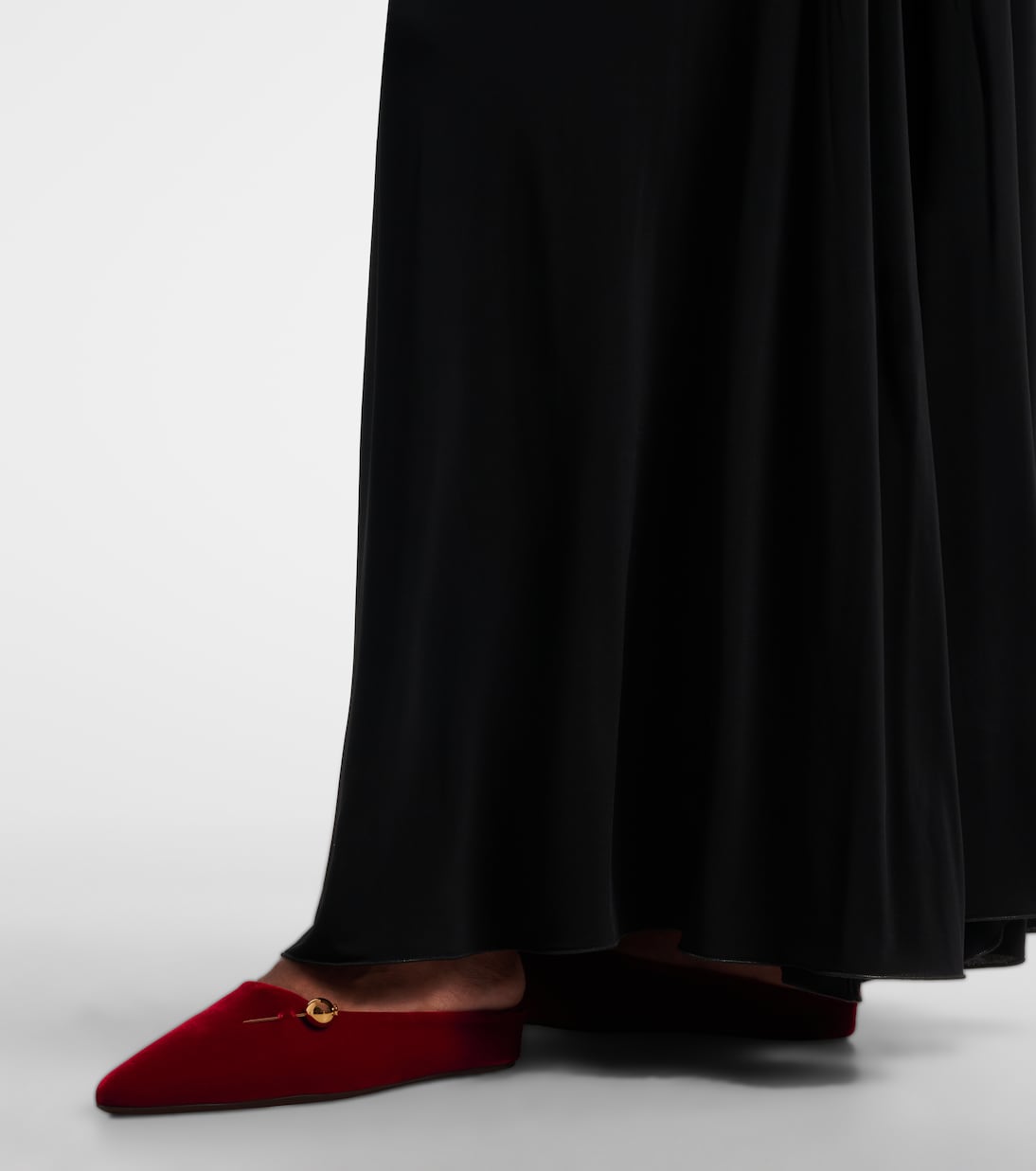 Sleep On It velvet wedge mules | Herbert Levine