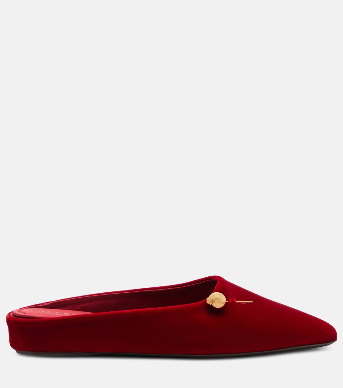 Sleep On It velvet wedge mules | Herbert Levine
